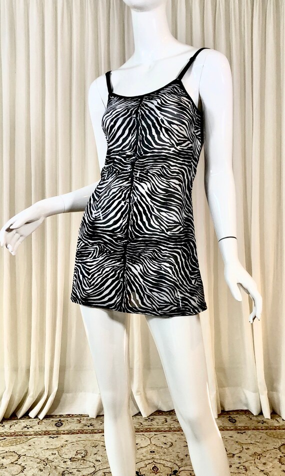 DOLCE&GABBANA; Zebra 3 piece lingerie set; slip a… - image 5