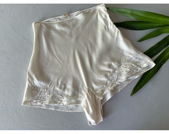 VINTAGE: 40s tap pants; silk shorts