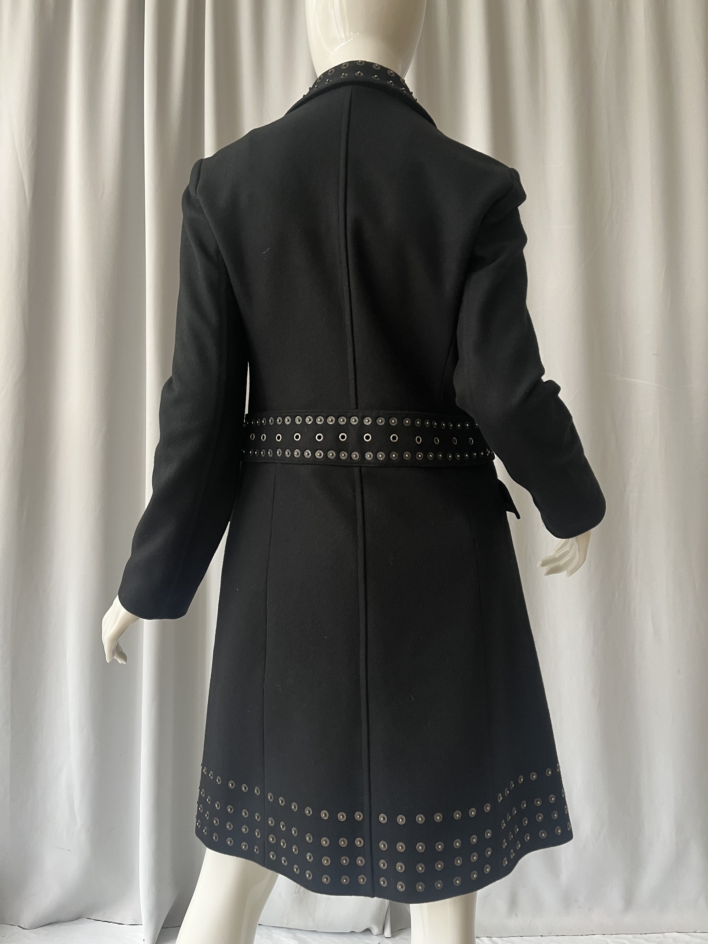 MOSCHINO; Wool Trench Winter Coat, Winter Jacket - Etsy Canada