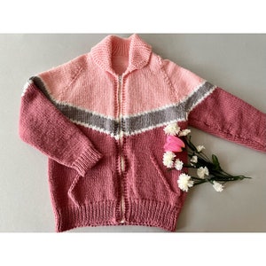 Vintage Zip Sweater - Etsy