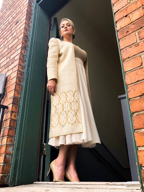 Mary McFadden Evening Coat