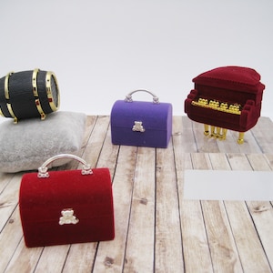Schmuckbox, Verpackung Schmuck, Ringbox, Zubehör Schmuck