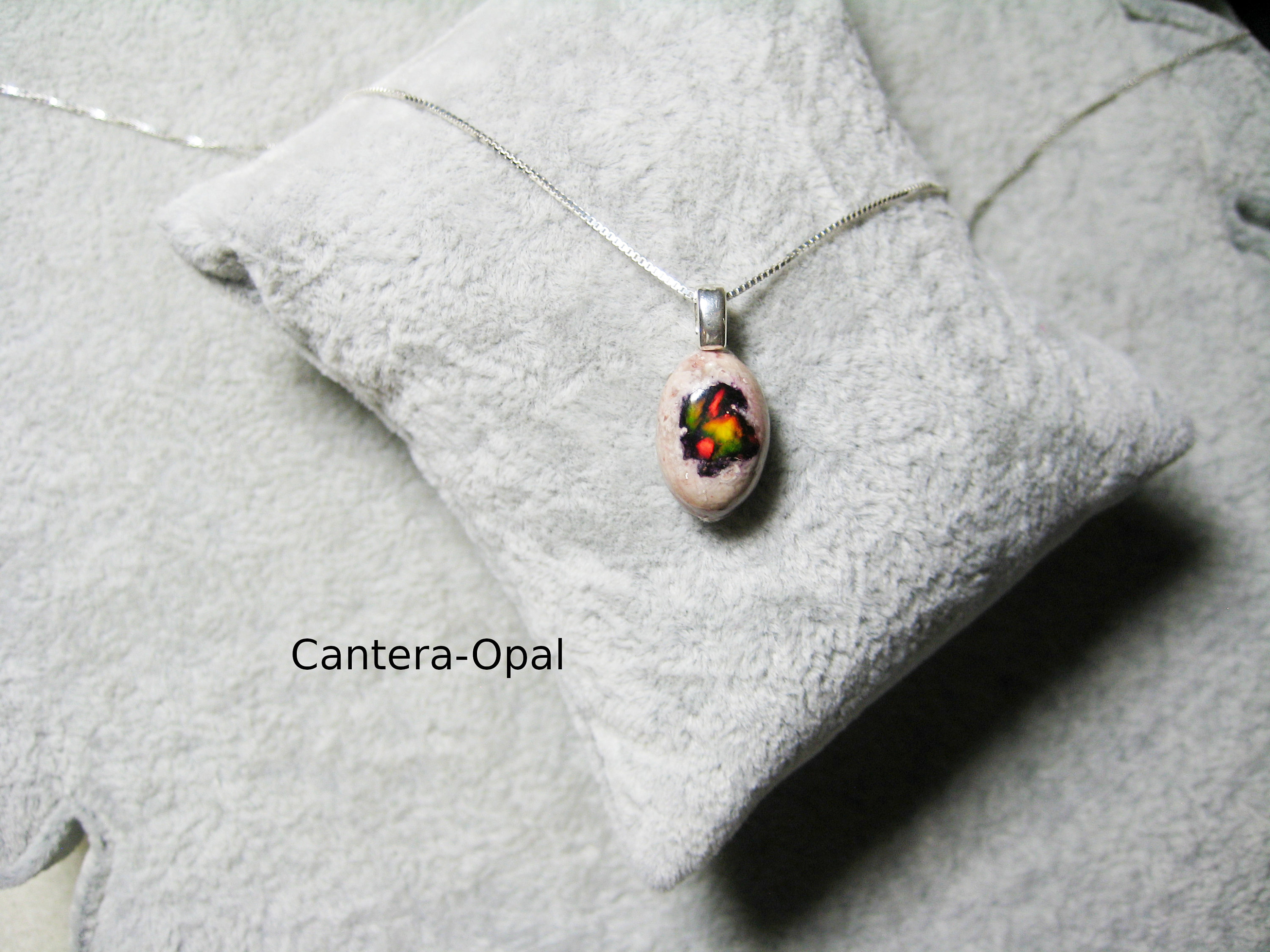Cantera opal × RainbowMoonstone necklace Necklace With Mexican Opal, Galaxy Opal, Cantera Opal, Opal