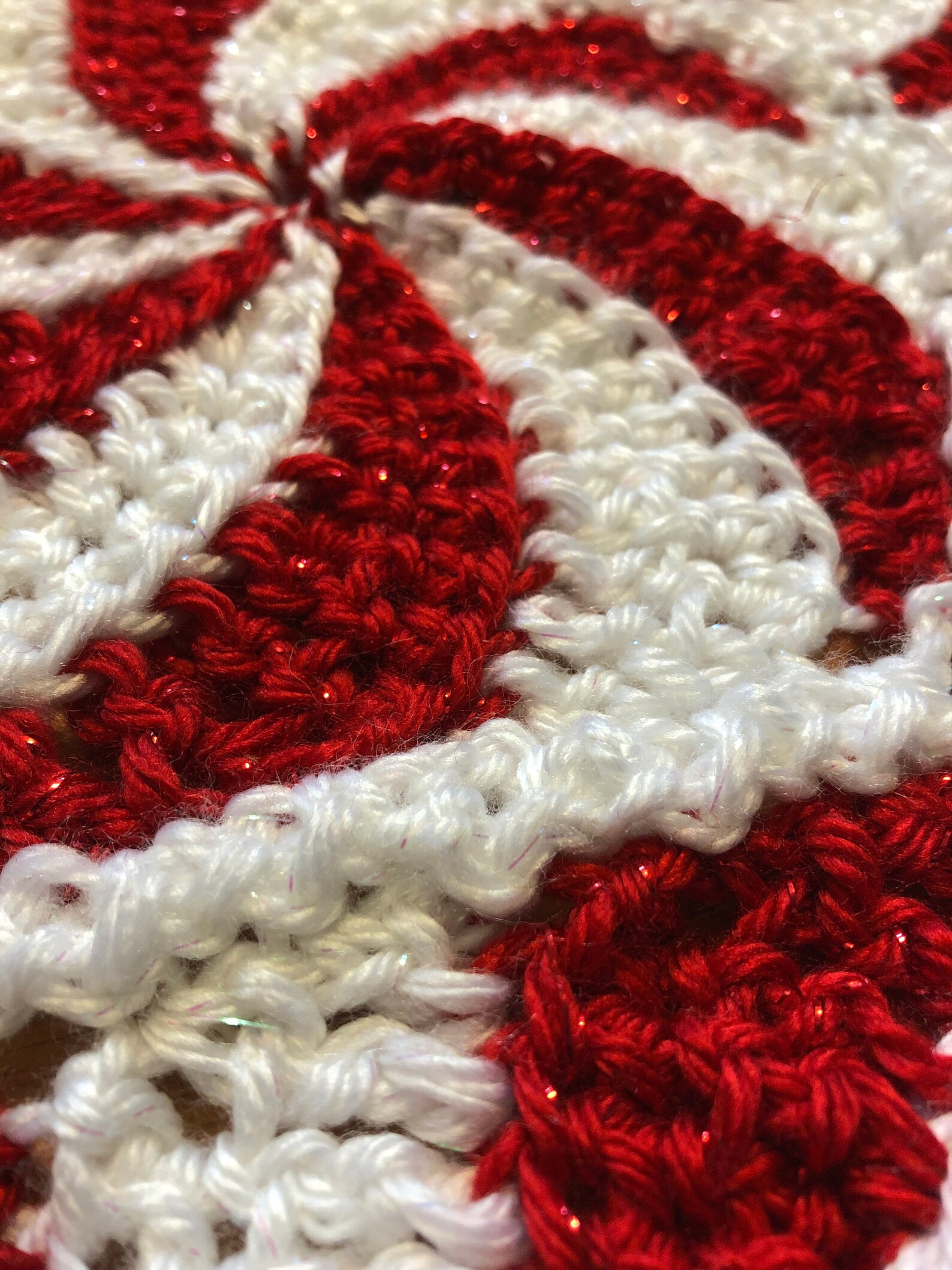 Pinwheel Peppermint Crochet Blanket Etsy