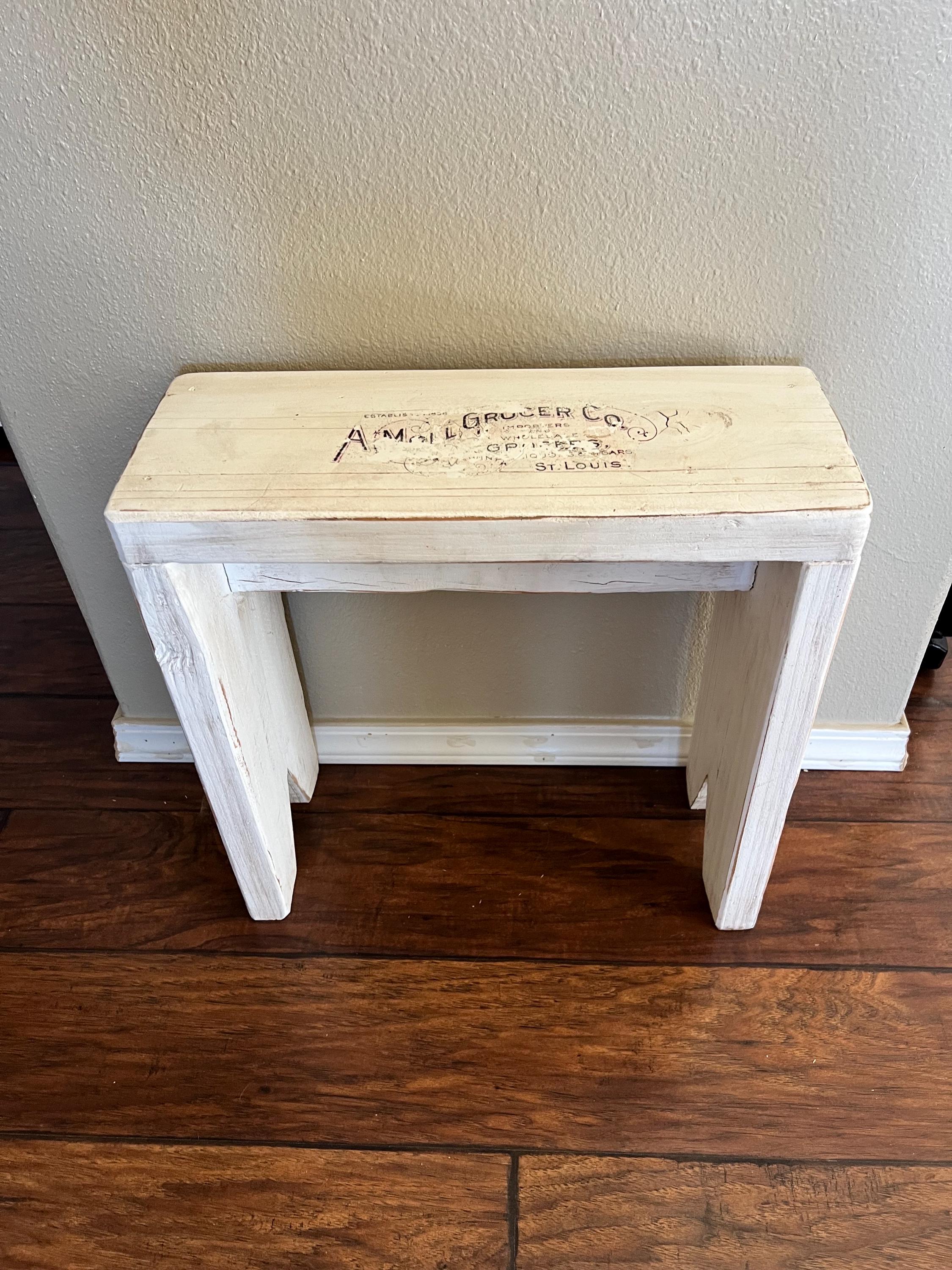 Rustic Farmhouse Wood Bench - Etsy