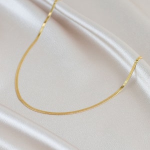 Angeline Herringbone Necklace