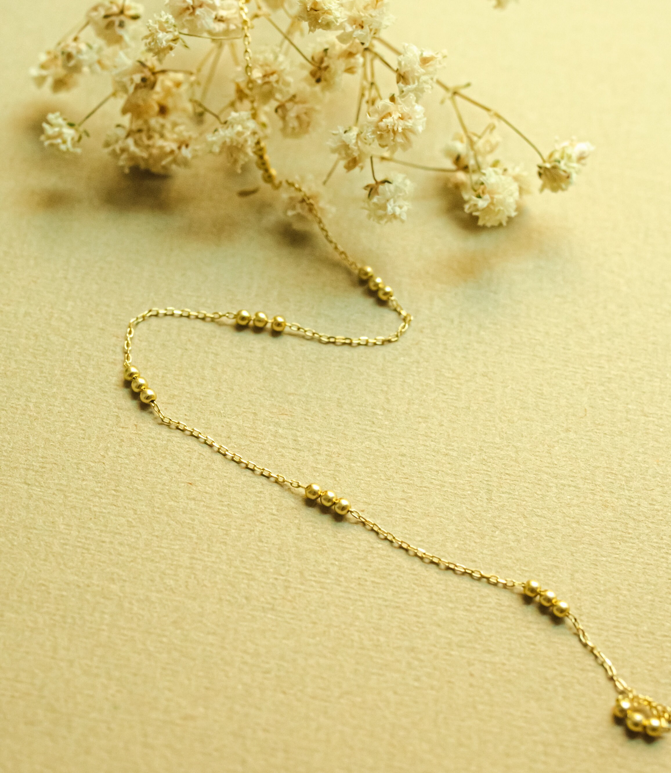 【Numbering】関税/送料込み Large Ribbon Necklace 14K Gold Ribbon Bow CZ Pendant Charm Chain Necklace - 17+1