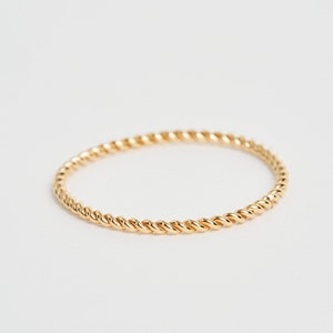 Twisted Stacking Ring