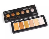 Japan GANSAI TAMBI, 6 Colors Set, Starry, Pearl and Gem Watercolor 6 Colors Set Gold Metall Paints, Painting Supplies for Artists Students