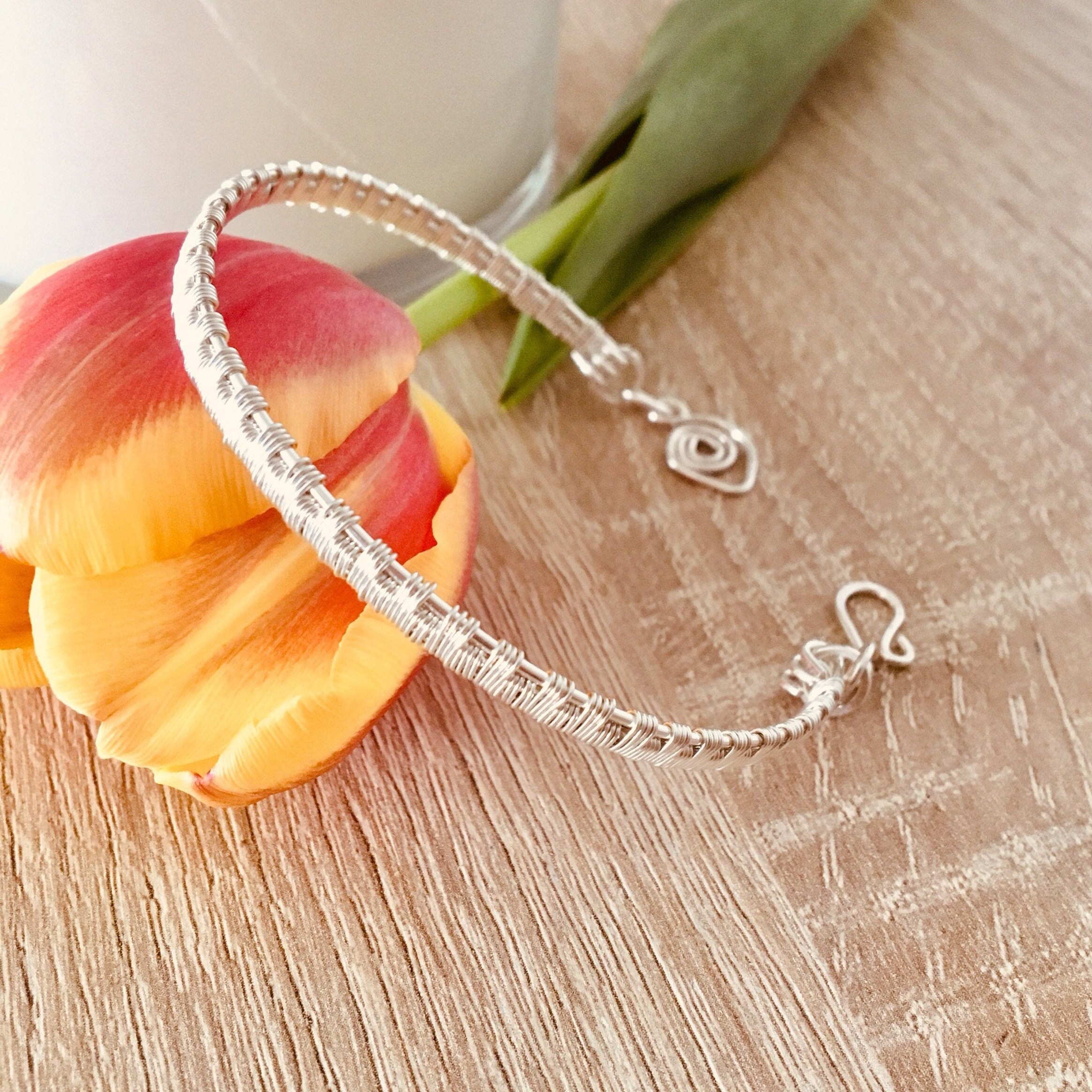 SILVER925 WIRE BRACELET/シルバー/バングル/ブレスレット ブレスレット バングル メンズ シルバー925 silver925 オニキス