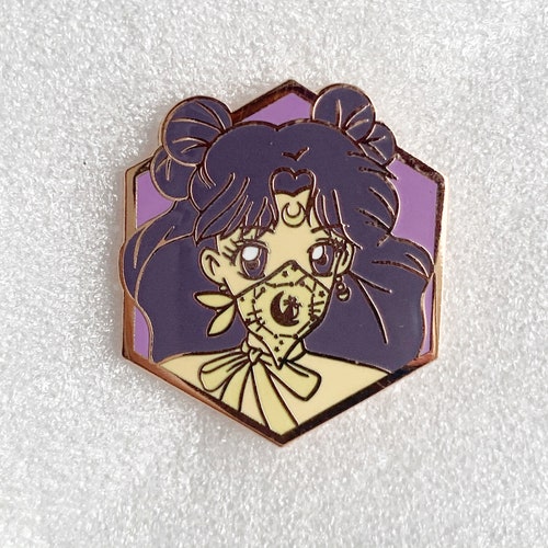 Sailor Moon Crystal Sailor Scout Baddie Gang Enamel Pin Luna Etsy