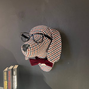 Dog Head, Wall Decor,Animal Head in Wall Decor, Home Decor, Dog Gift, Animal heads, Dog Figure, Room Decor, Gift idea, Child Room Decor,
