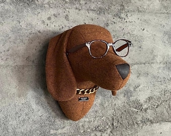 3d Dog Head, Wall Decor, Home Decor, Animal Heads, Dog Figure, Home Gift, Animal Figure, Room Decor,Nursery Wall Decor, Bestseller Wall Art