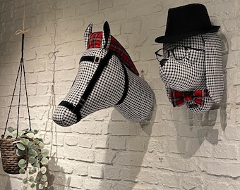 Horse Head, Wall Decor,Animal Head in Wall Decor, Wall Art,Horse Figure, Animal Head,Dog Decor, Horse Gift, Sculptures, Mother's Day Gifts