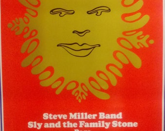 Sly Stone  Music Concert Mini Poster 2 sizes to pick from reprint photo 