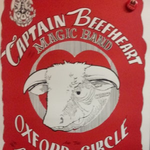 PoSter Captain BEEfheart AVaLon BaLLrOOm Stan MouSe FD 13-2 BiLL Graham FiLLmore PoSter