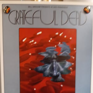 PoSter GratefuL Dead HumbLe Pie BG205-2 BiLL Graham FiLLmore PoSter