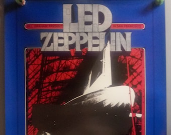 PoSter Led ZePPeLin BG 199-3 WinterLand Randy Tuten BiLL Graham FiLLmore PoSter
