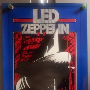 PoSter Led ZePPeLin BG 199-3 WinterLand Randy Tuten BiLL Graham FiLLmore PoSter