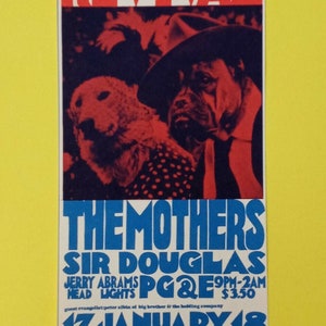 HandbiLL The MotherS of InVention WinterLand FDW2 1969 HandbiLL