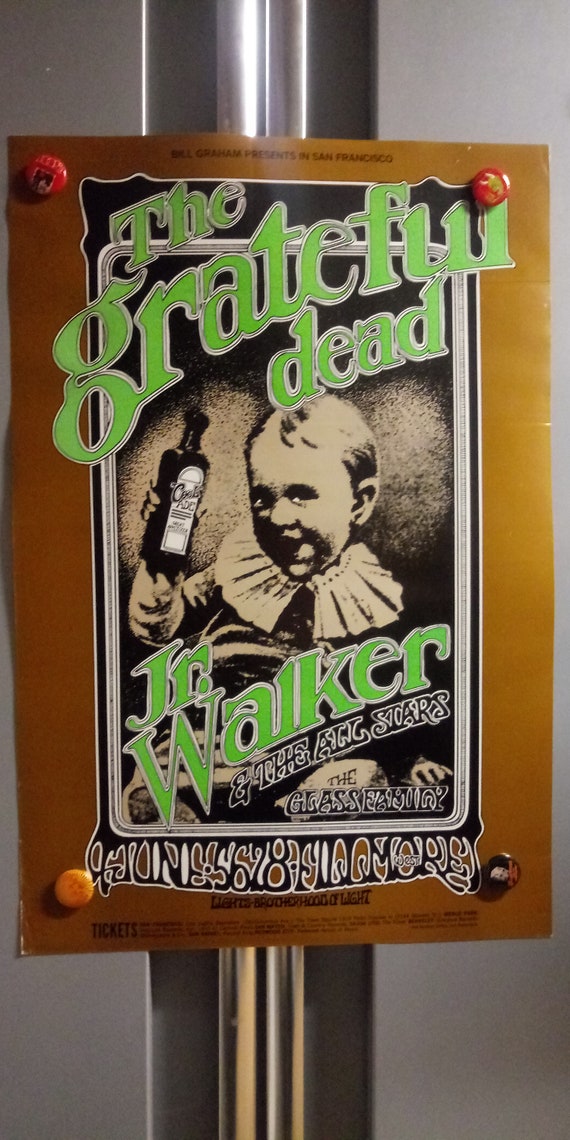 Poster Grateful Dead Junior Walker BG176 Bill Graham