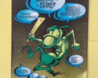 PoStcard El MOOdY BLueS BG146 BiLL Graham FiLLmore WeSt 1968