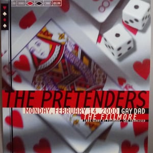 PoSter The PretenderS GaY Dad F395 BiLL Graham FiLLmore 2000 PoSter