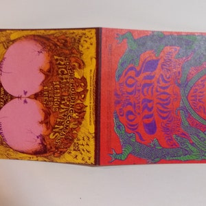 PoStcard Big Brother the HoLding CompanY BG129 130 BiLL Graham FiLLmore DoubLe PoStcard