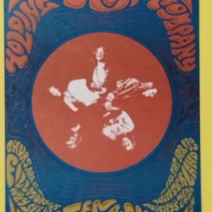 PoStcard Big Brother and the HoLding CompanY BG115 BiLL Graham FiLLmore PoStcard