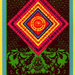 Postkarte Big Brother CharLatanS BLUE Cheeer LD55 AVALON BALLROOMm 1967 Postkarte