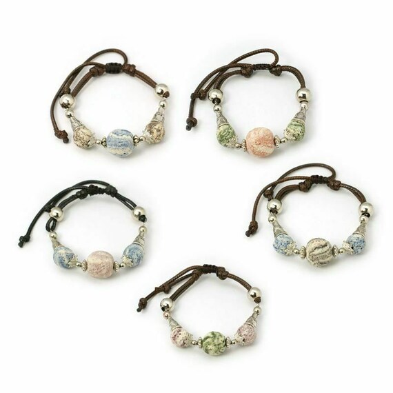 Braided Adjustable Lava Bead Aromatherapy Diffuser Bracelet Etsy