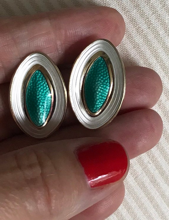 Aksel Holmsen Sterling Vintage Clip Earrings