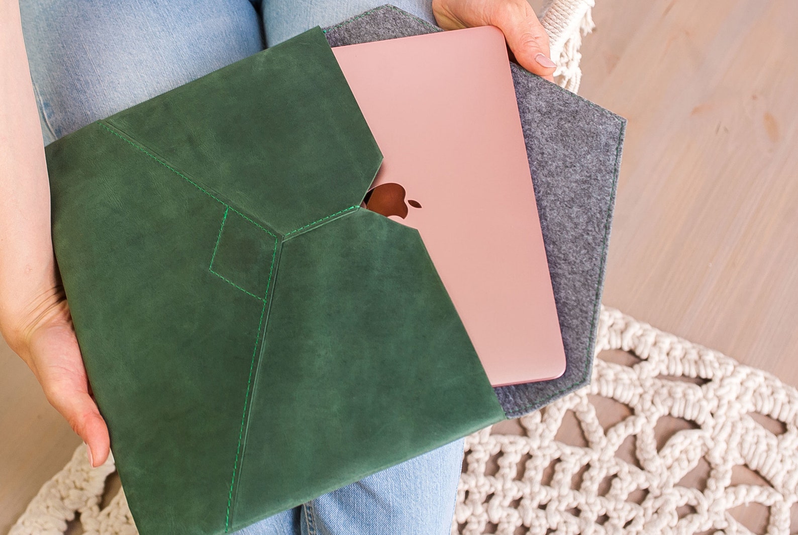 Macbook Pro 13 Case 2020 Leathermacbook Air 13 Casemacbook Etsy