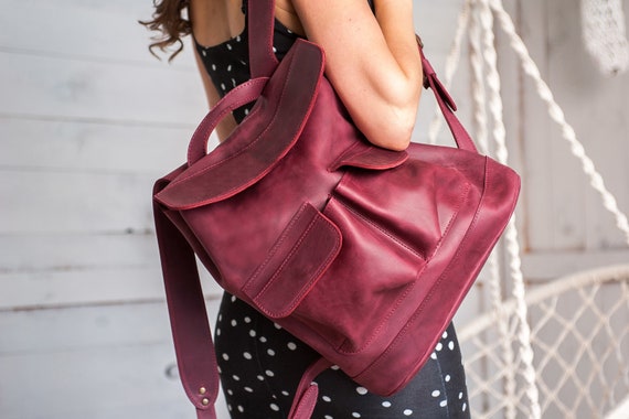 Custom leather rucksack, Mini backpack, Leather backpack women,Laptop backpack,Small backpack,Small leather backpack,Backpack women,Rucksack