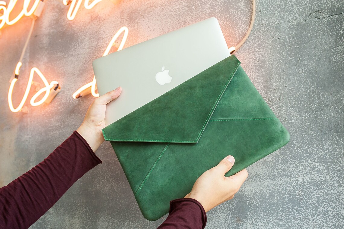 Macbook Pro 13 Case 2020 Leathermacbook Air 13 Casemacbook Etsy