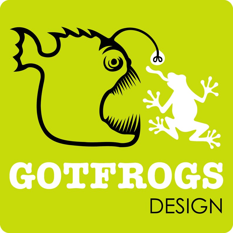 Gotfrogs 2 Square Sticker image 1