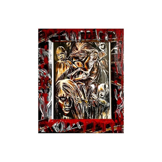 Romero framed print Digital Prints Art & Collectibles Prints