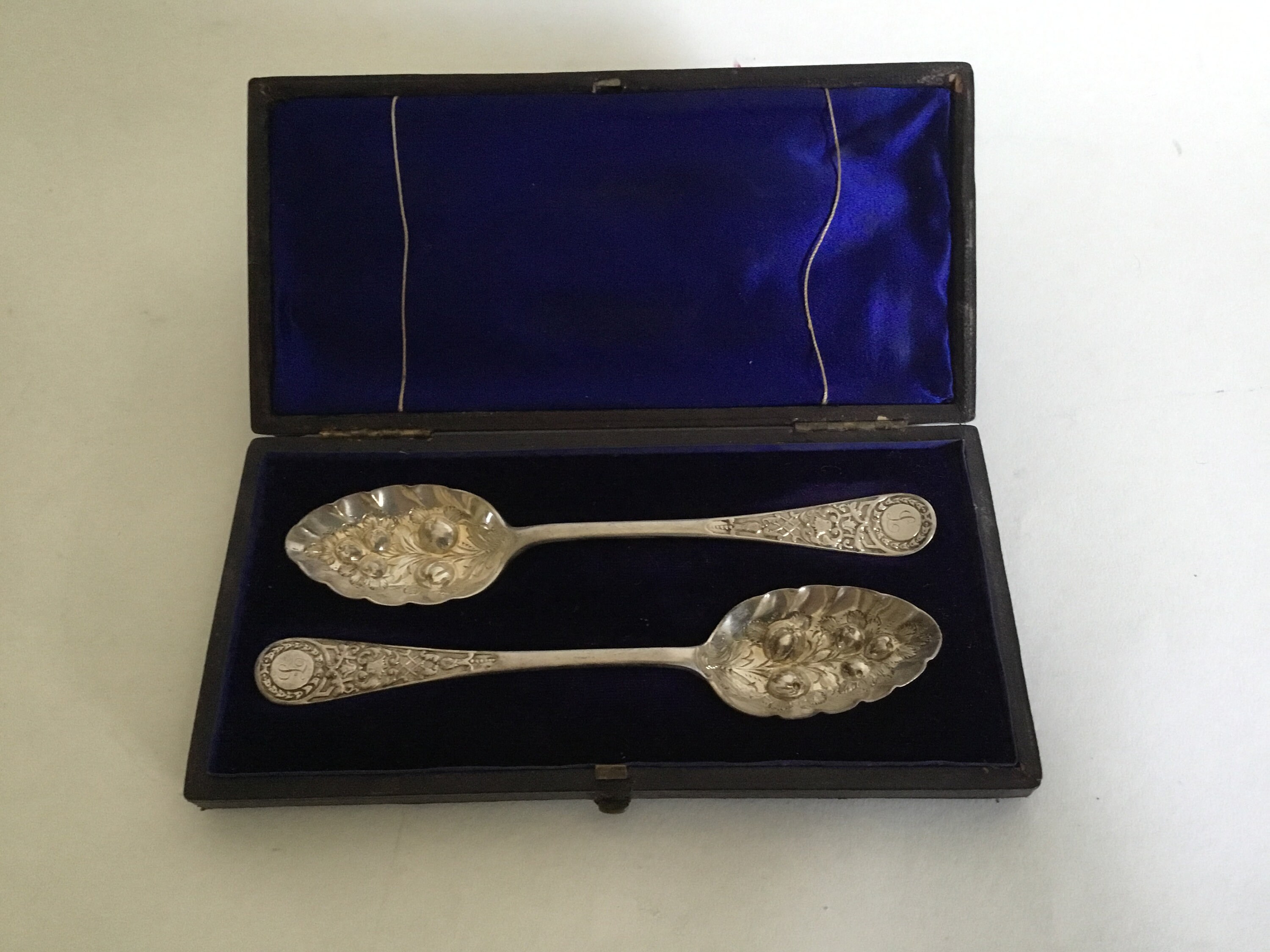 Antique deals berry spoons