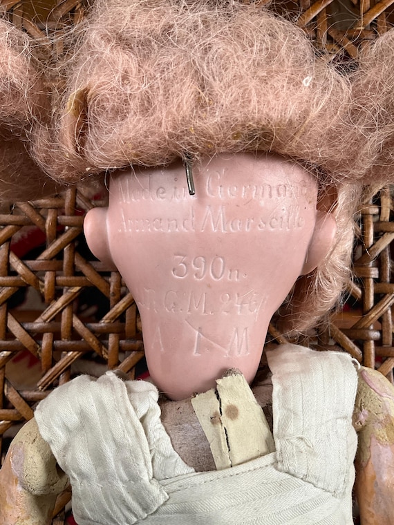 Antique Armand Marseille 390 Bisque Head Doll – Made in Germany