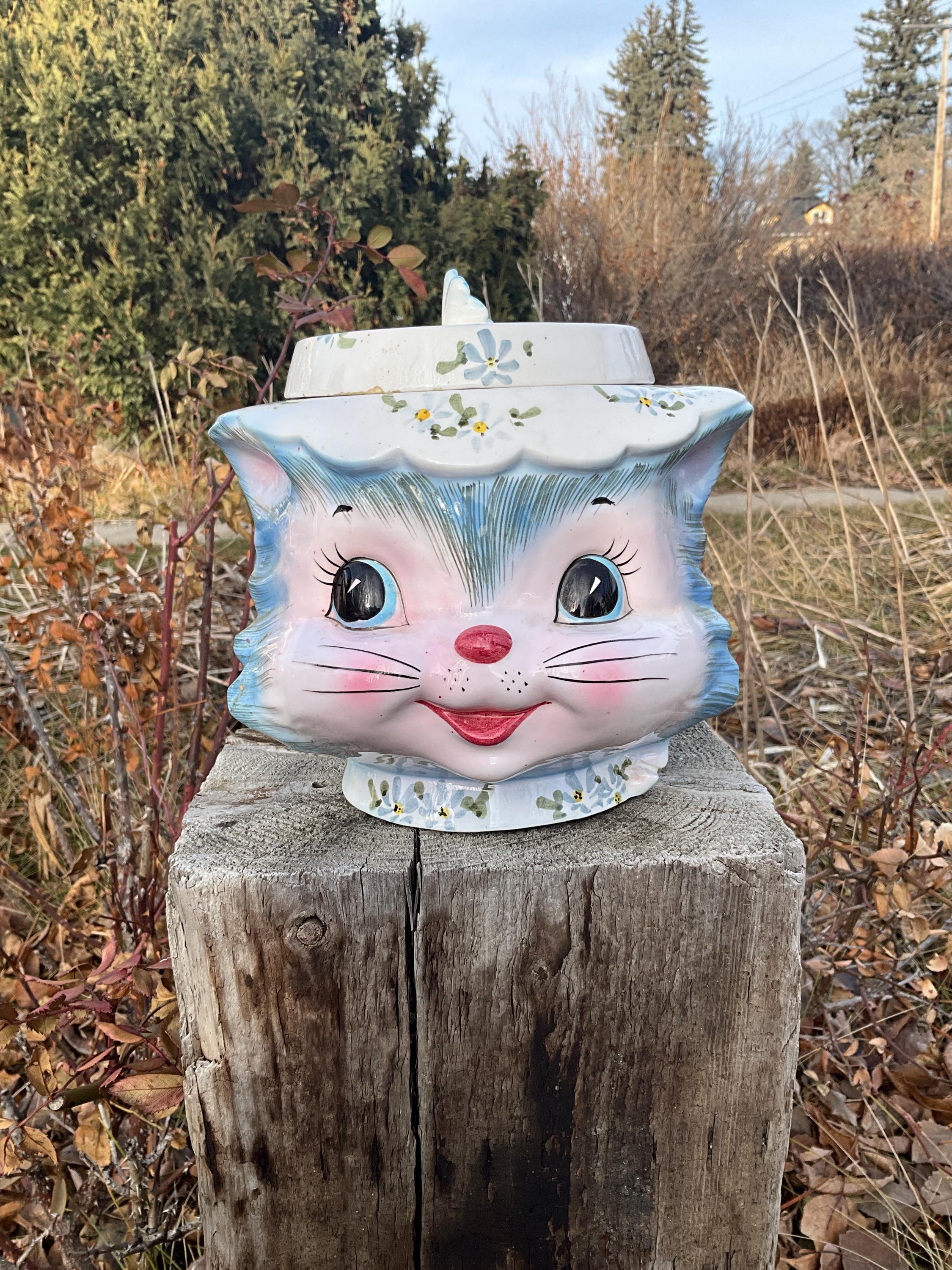Japan Cat Cookie Jar - Etsy
