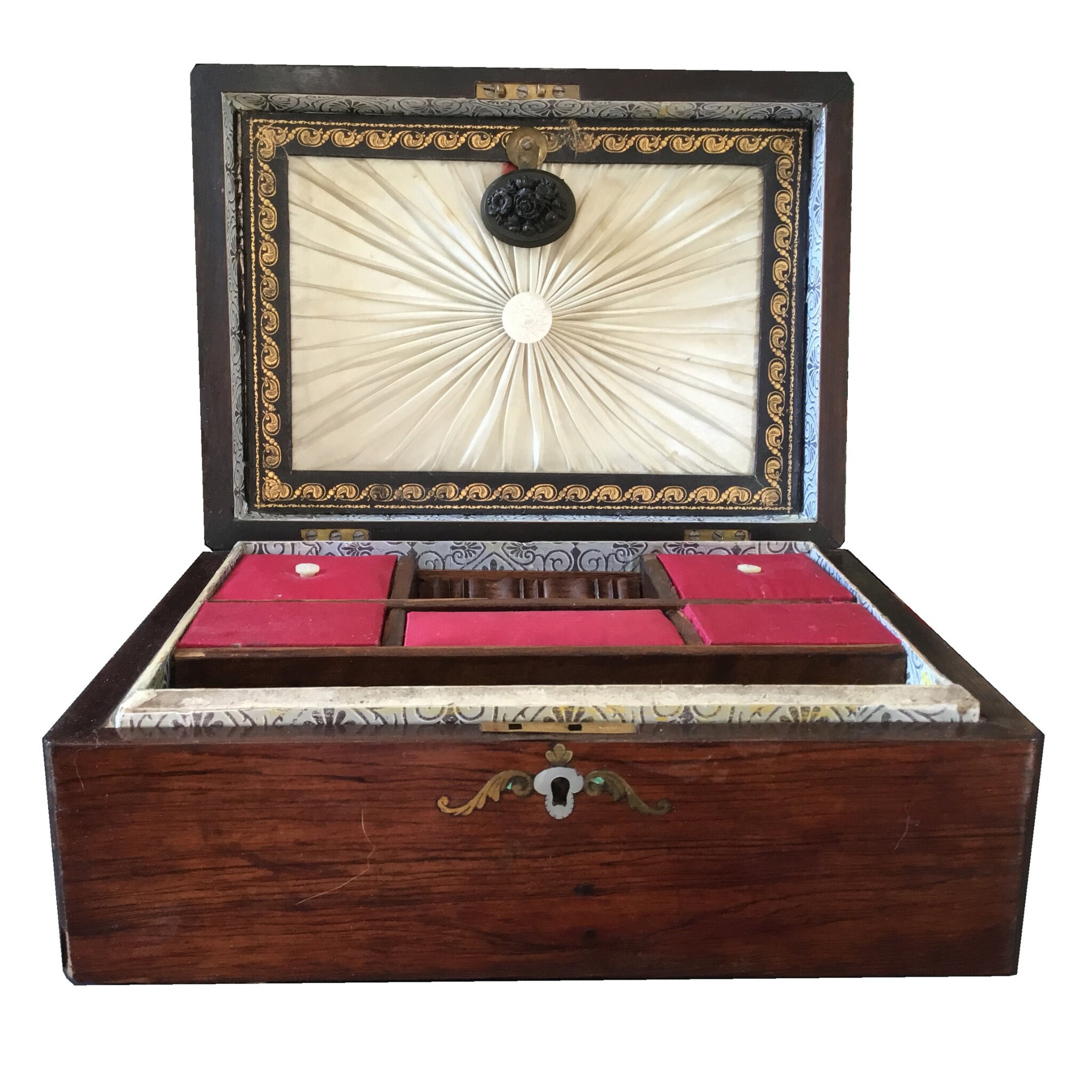 Antique Victorian Jewelry Box Etsy