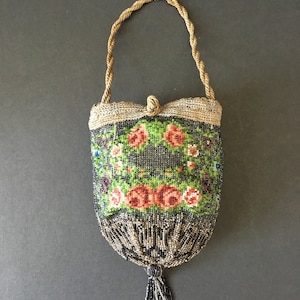 Borsa vittoriana con micro perline