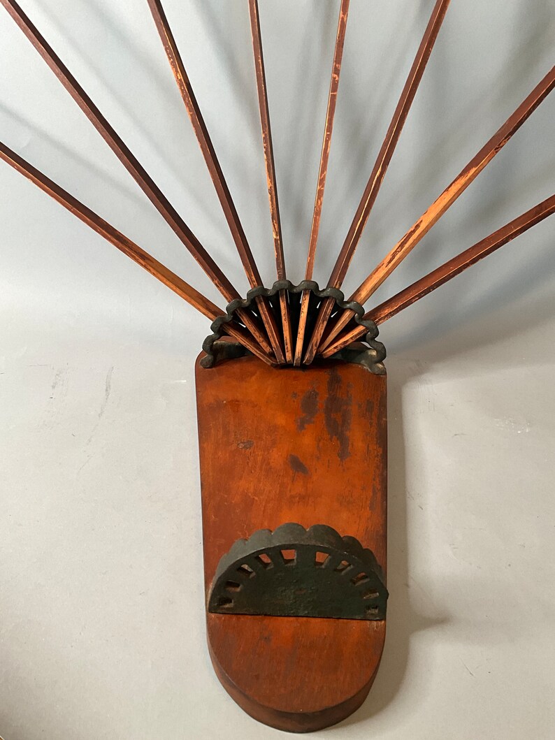 Antique Primitive Wall Hanging Drying Rack Etsy