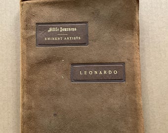 1902 Roycroft “Little Journeys: Leonardo” – Signed by Elbert Hubbard • Limited Edition #78