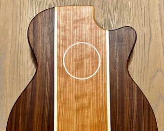 Walnut/Cherry/Hard Maple Acoustic Guitar Cutting Board