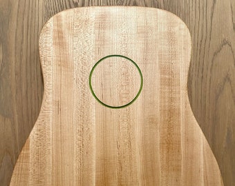 Hard Maple Acoustic Guitar Cutting Board