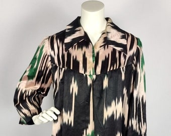 Original vintage 1960's ikat dress