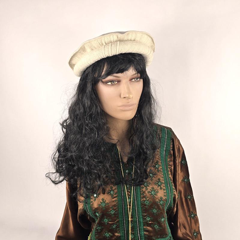 Wool Pakol Hat: Beige Afghan Chitral Cap, Unisex Winter Wear - Etsy