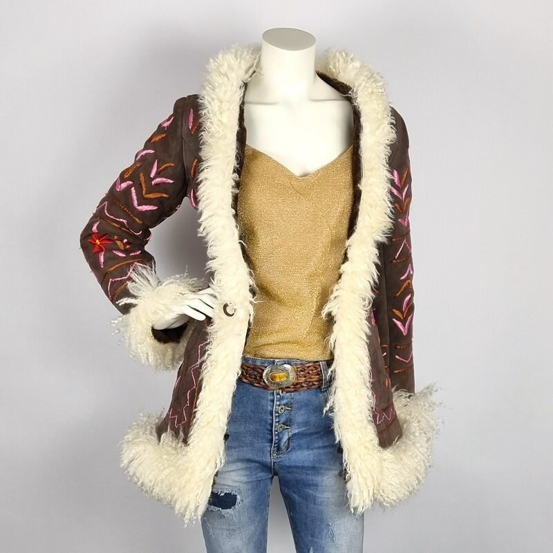 Ameri（アメリ）の「BLANKET LIKE FAKE MOUTON COAT（ムートン