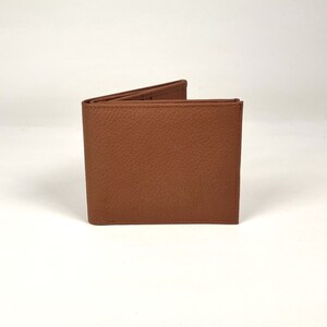 Cartera fina de piel con 23 ranuras para tarjetas
